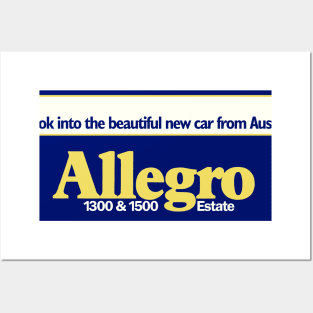 AUSTIN ALLEGRO - advert Posters and Art